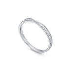 Tiffany Harmony® Alliance en platine 950 millièmes et diamants. 1,8 mm.