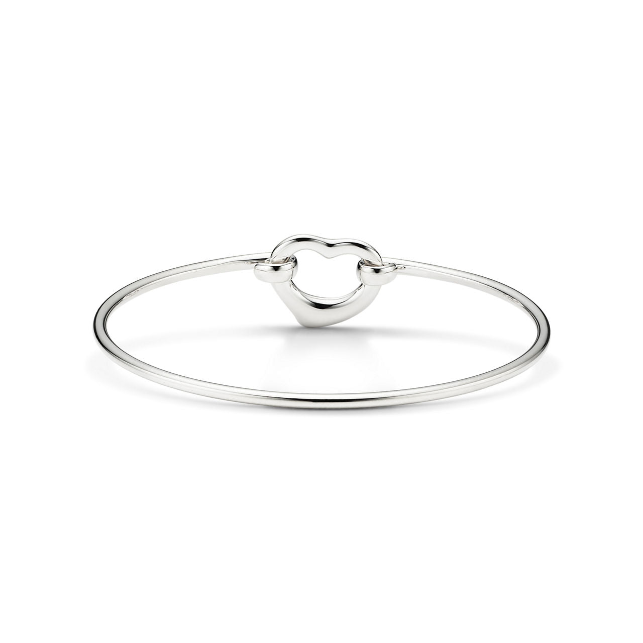 Bracelet jonc Open Heart en argent 925 millièmes, Medium