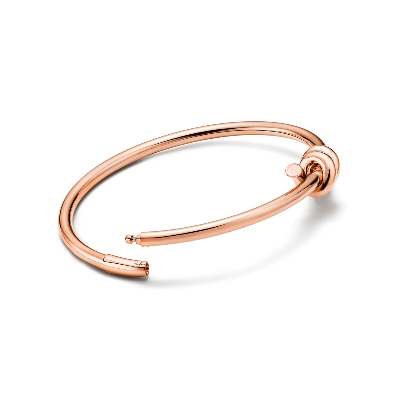 Bracelet jonc Wire en or rose