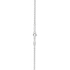 Collier Lasso Open Heart en argent 925 millièmes et perle
