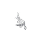 Boucles d’oreilles montantes Olive Leaf