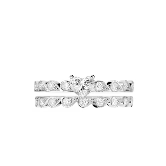 Bague de fiançailles Pretty Woman iconique 0.30ct