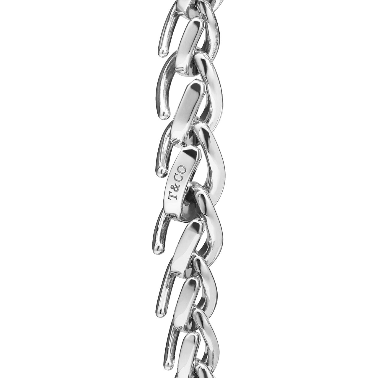 Bracelet à maillons taille Medium en argent 925 millièmes ultra poli