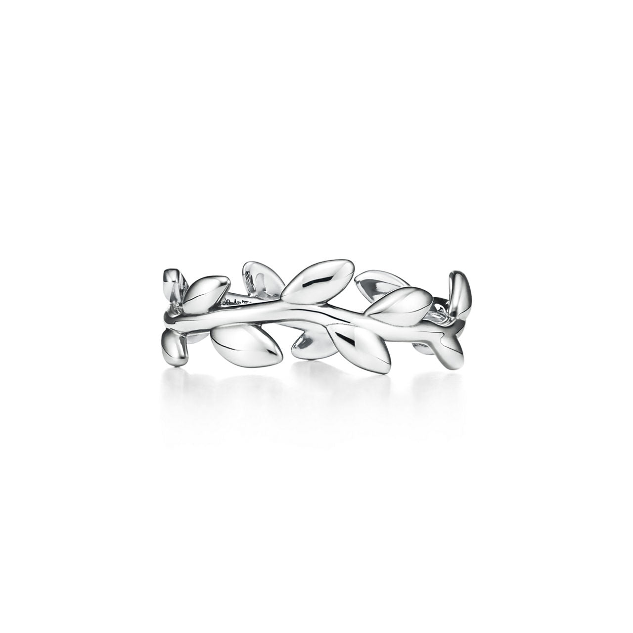 Paloma Picasso® Alliance Olive Leaf en argent 925 millièmes. Étroite.