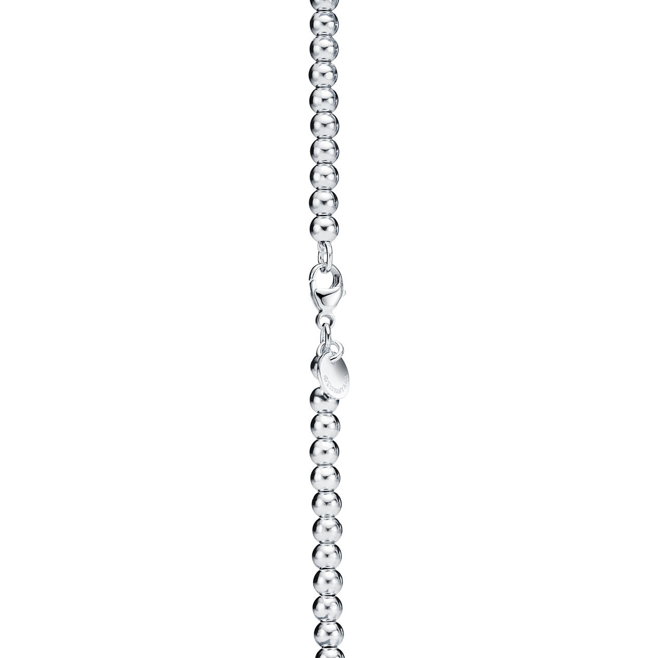Collier de perles Plaque Cœur Tiffany Blue® en argent 925 millièmes