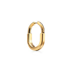 Boucles d’oreilles en or jaune 18 carats. Medium.