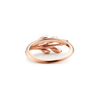 Tiffany Victoria® Bague motif vigne en or rose 18 carats et diamants