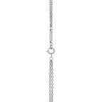 Pendentif à maillons doubles taille Large en argent 925 millièmes
