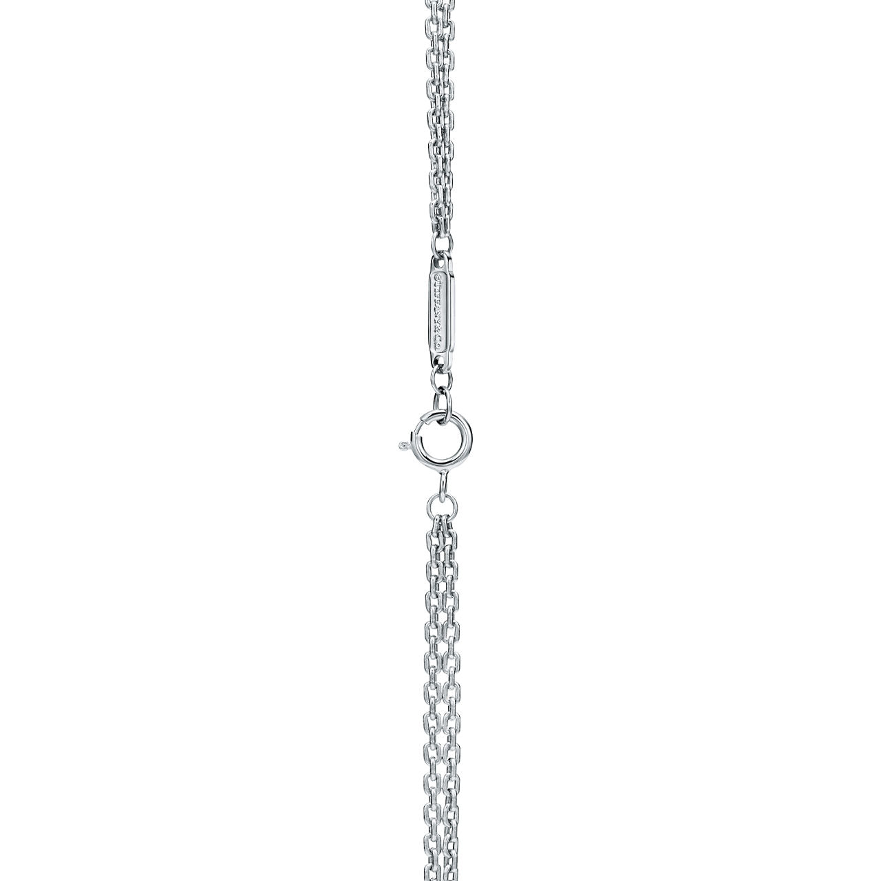 Pendentif à maillons doubles taille Large en argent 925 millièmes