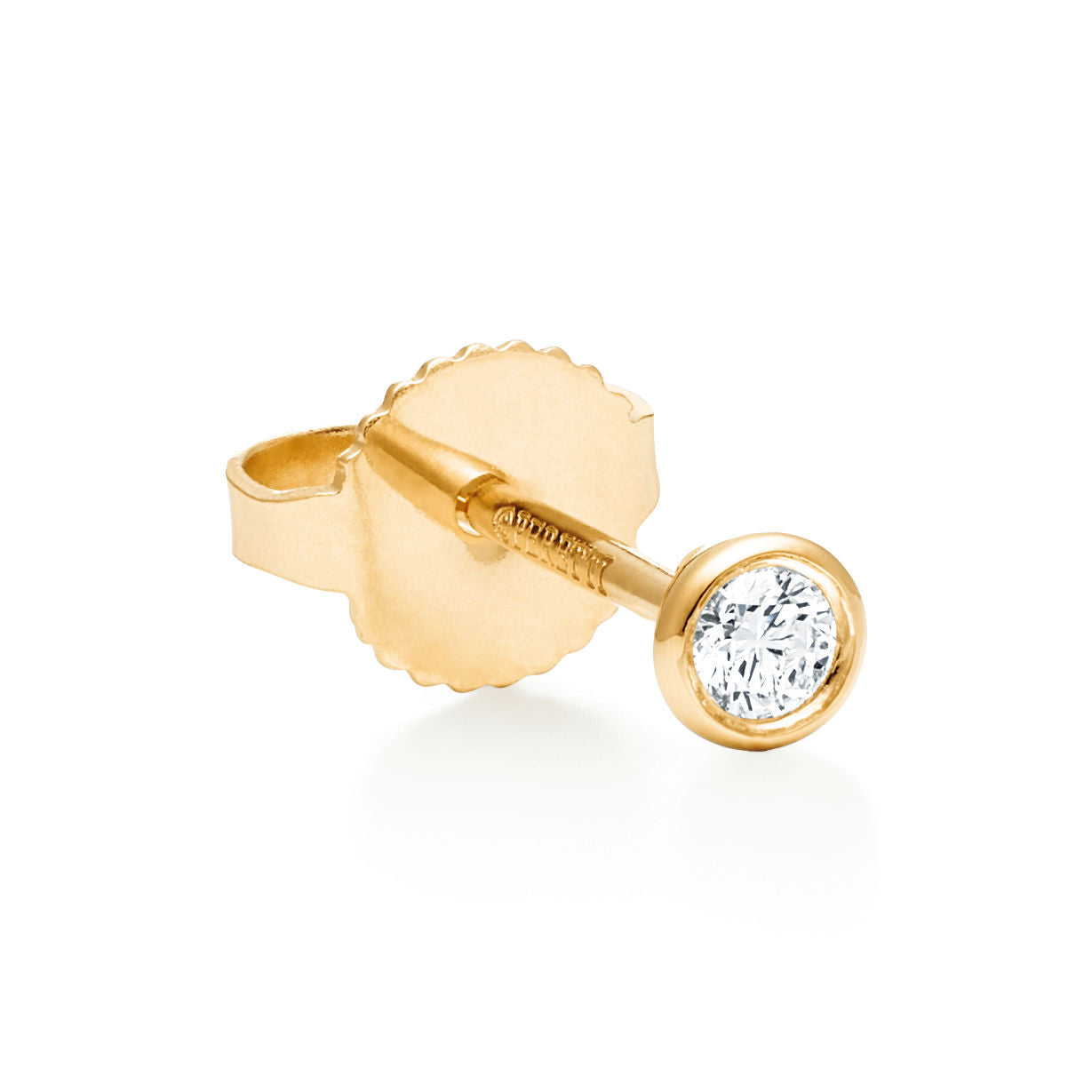 Boucles d’oreilles Diamonds by the Yard® en or jaune 18 carats