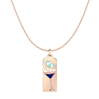 Pendentif Riviera cocktail