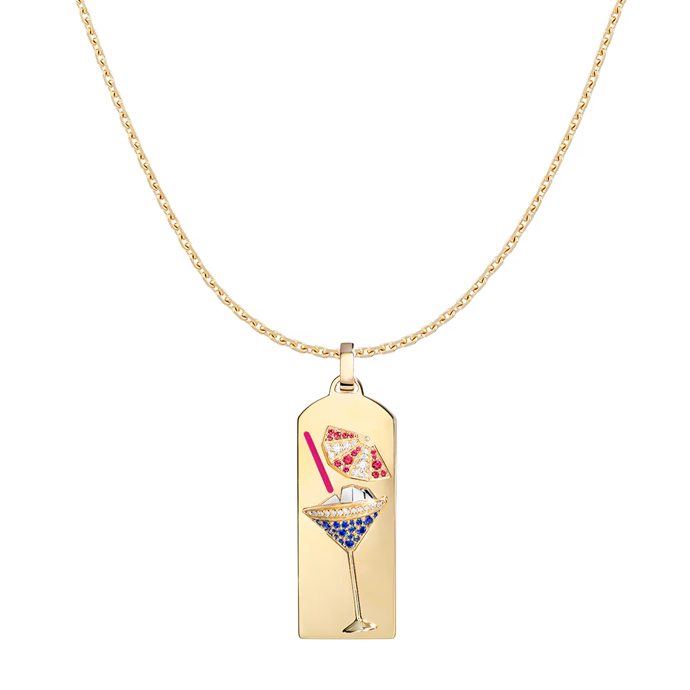 Pendentif Riviera cocktail