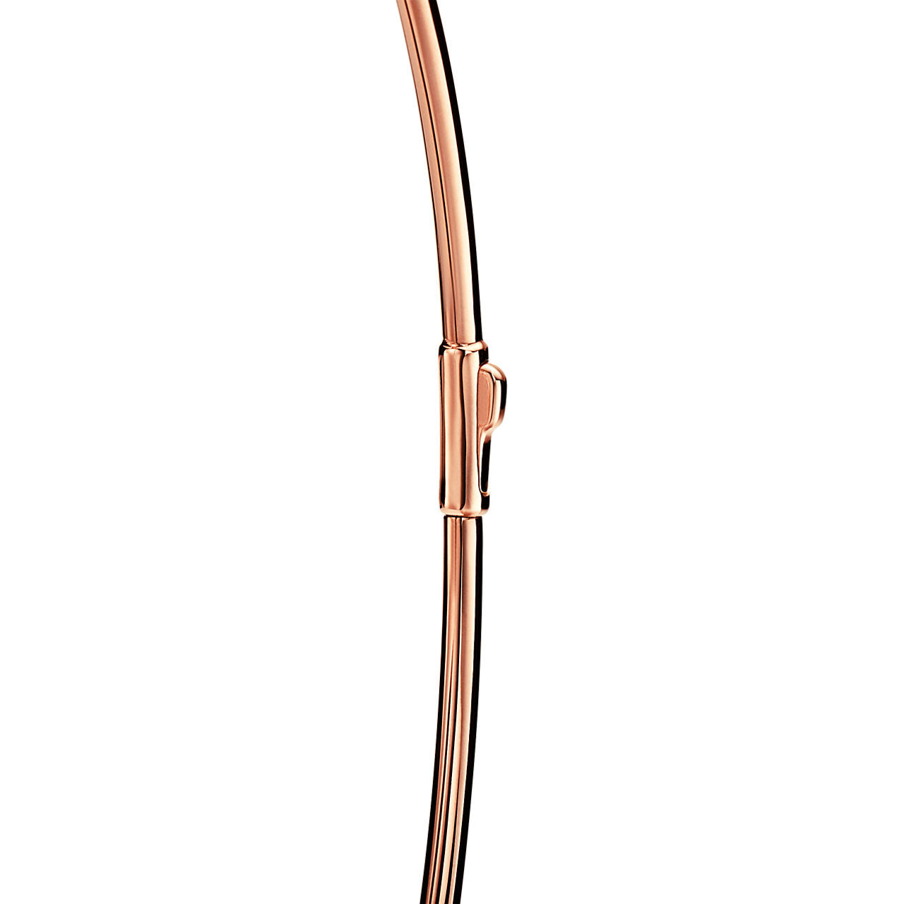 Collier en or rose 18 carats et diamants