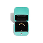 Paloma’s Graffiti Bague Love en or jaune 18 carats. Mini.