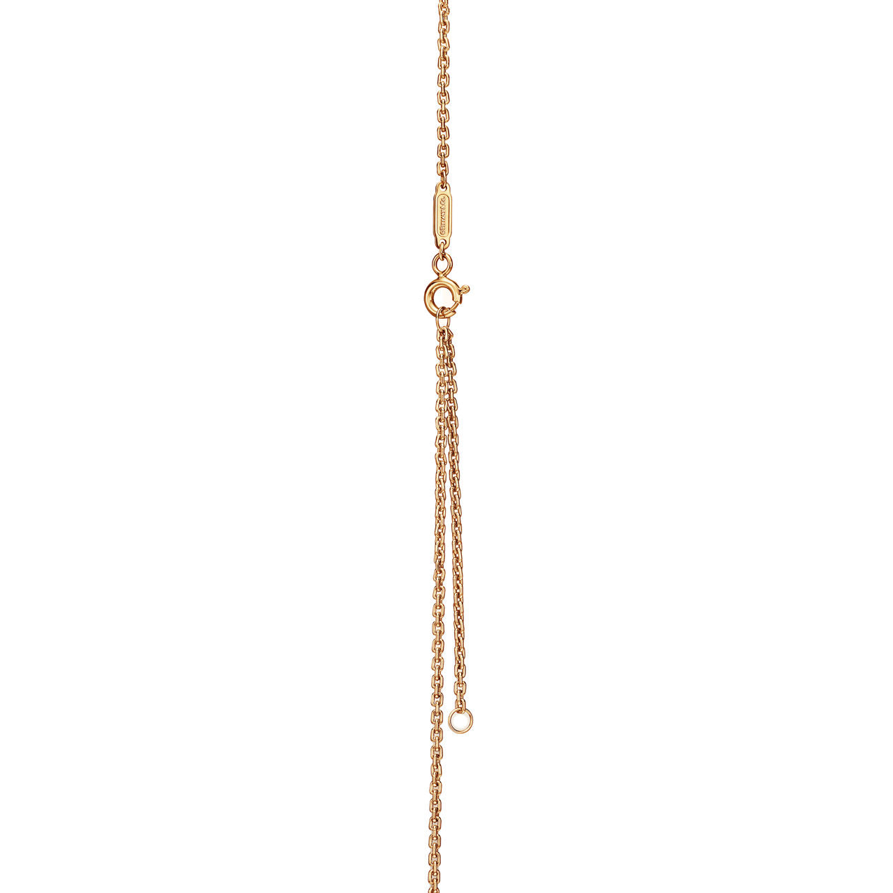 Pendentif à maillons doubles taille Small en or jaune 18 carats