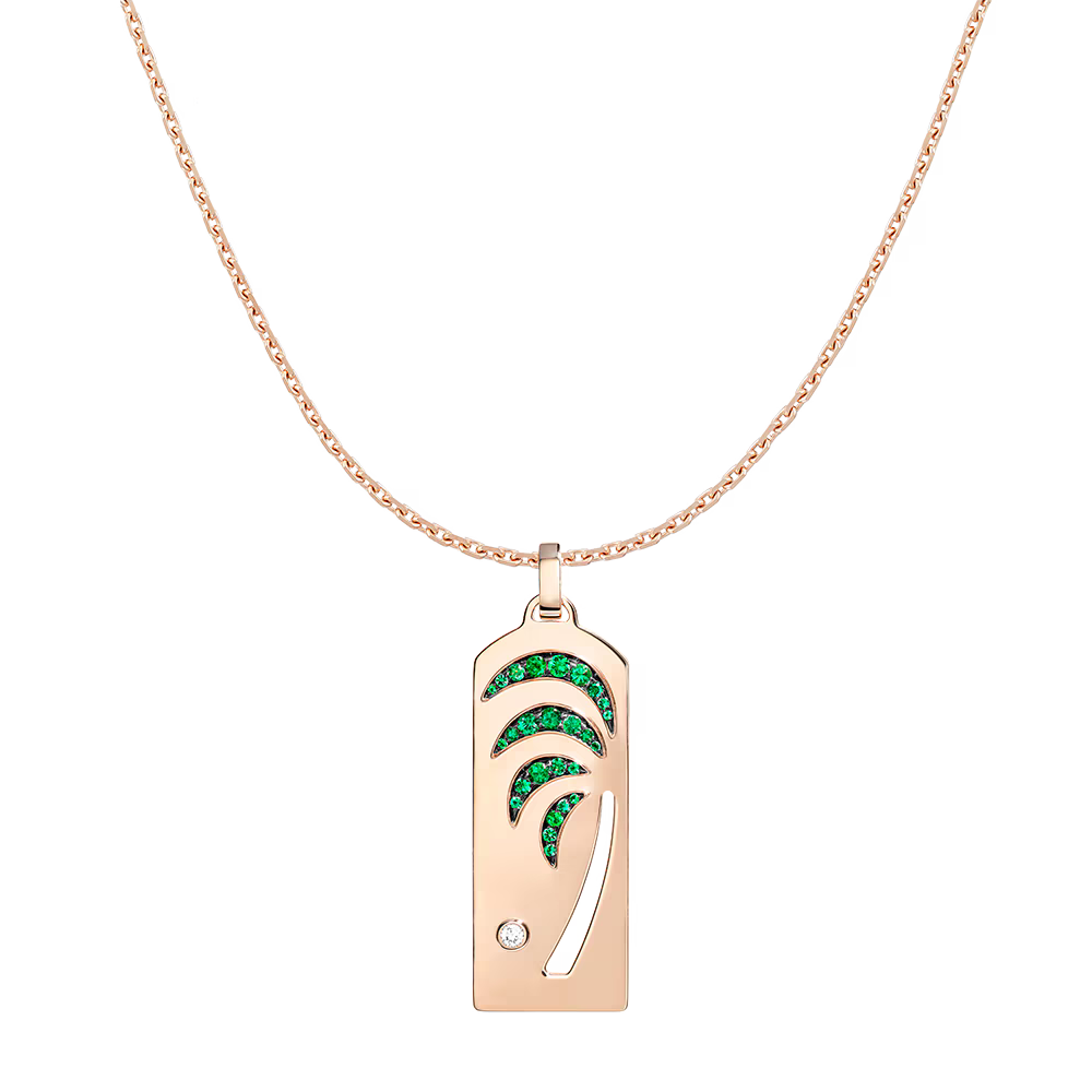 Pendentif Riviera palmier