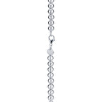 Collier gradué Ball en argent 925 millièmes