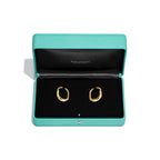 Boucles d’oreilles en or jaune 18 carats. Medium.