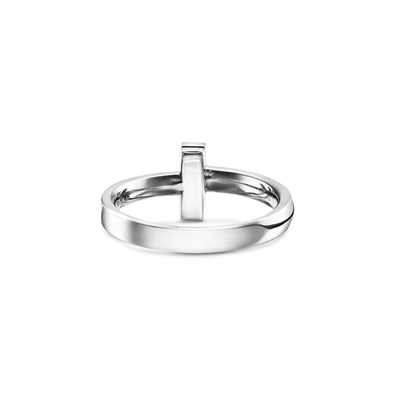 Tiffany T Bague T1 en or blanc 18 carats