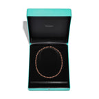 Collier à maillons taille Small en or rose