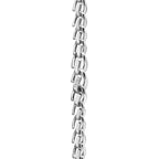 Collier à maillons taille Medium en argent 925 millièmes ultra poli