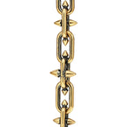 Collier noirci en or et diamants