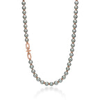 Collier Perles de Tahiti en or et diamants