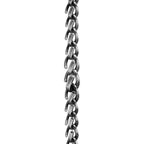 Collier à maillons taille Medium en argent 925 millièmes noirci