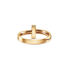 Tiffany T Bague T1 en or jaune 18 carats