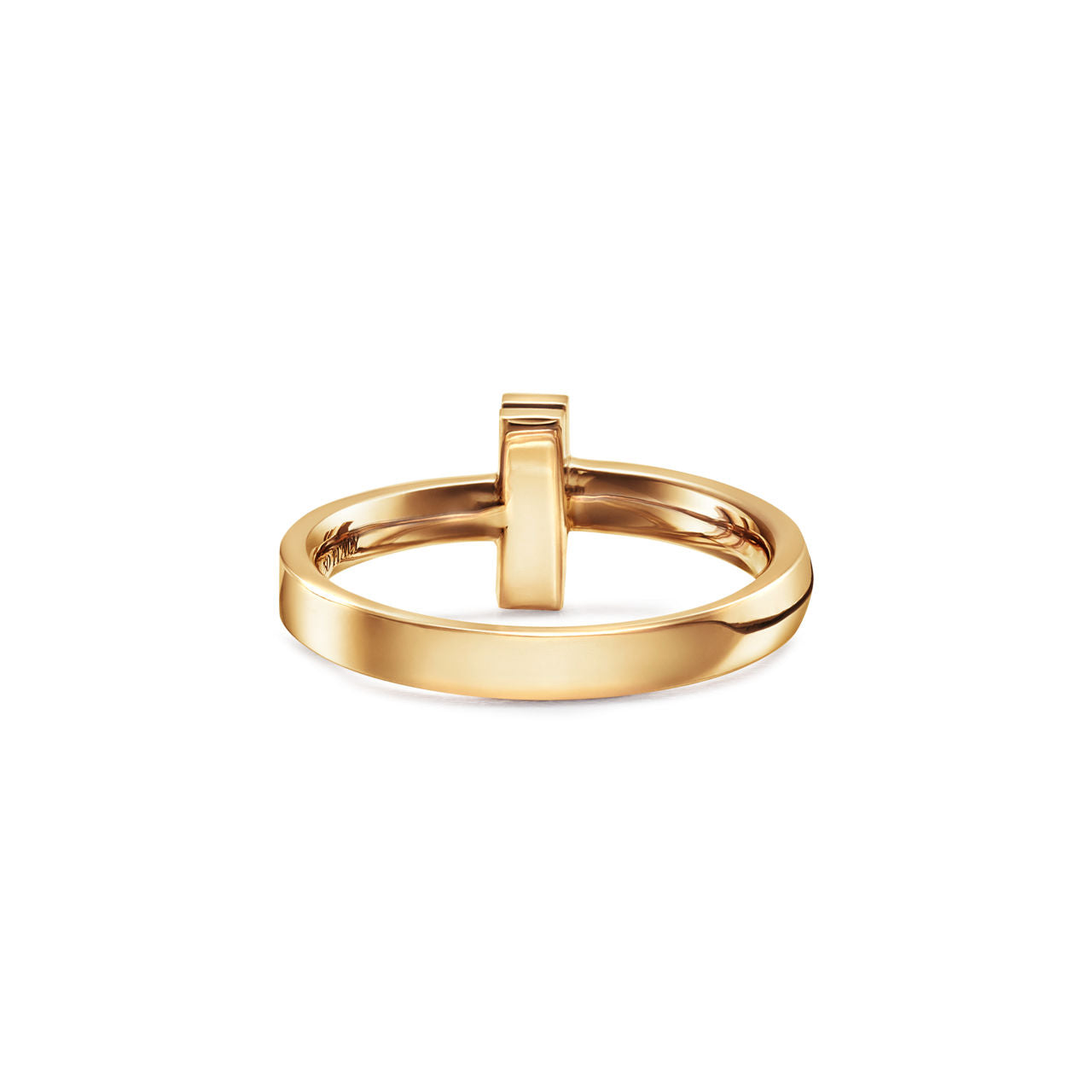 Tiffany T Bague T1 en or jaune 18 carats