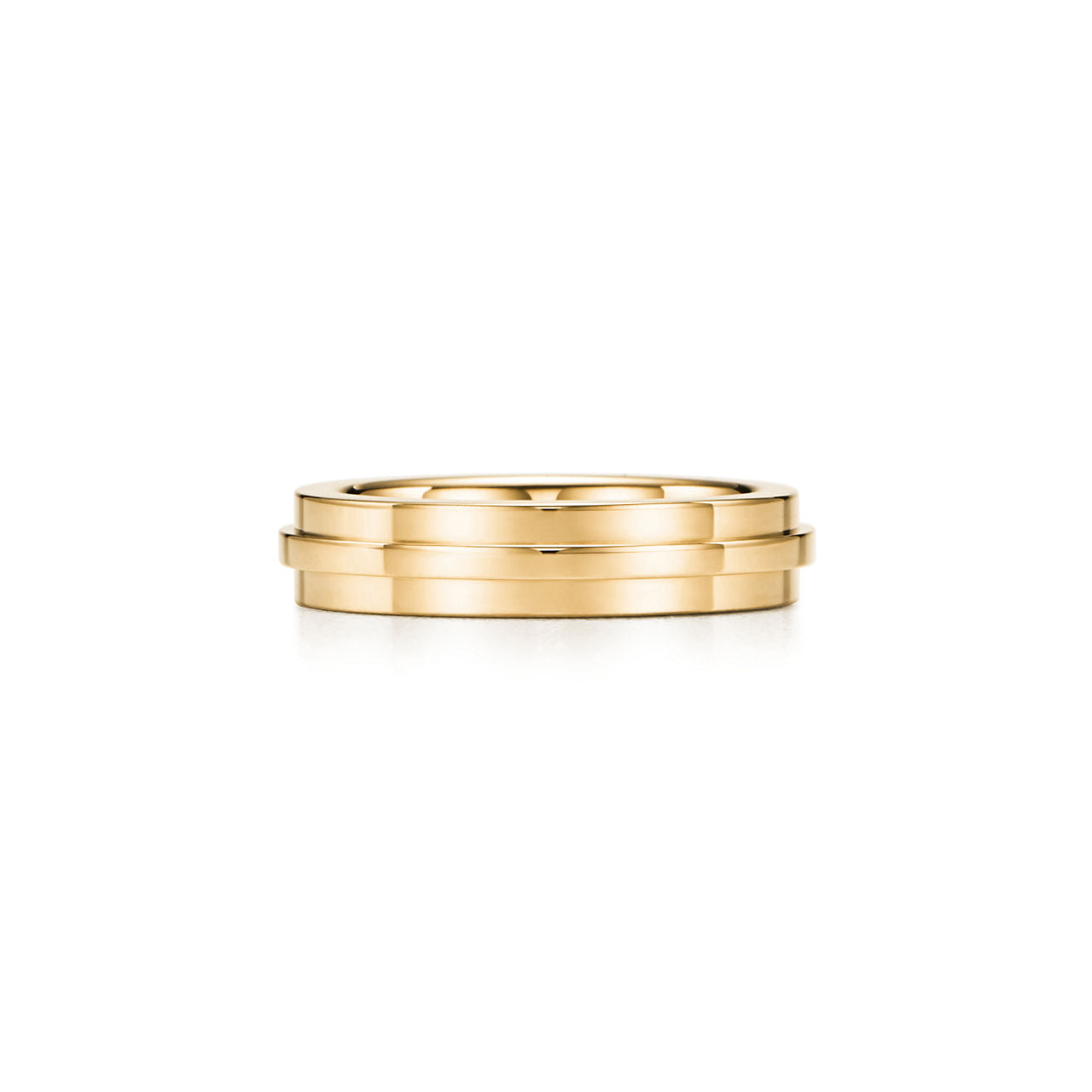 Tiffany T Bague étroite en or jaune 18 carats
