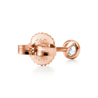 Boucles d’oreilles Diamonds by the Yard® en or rose 18 carats