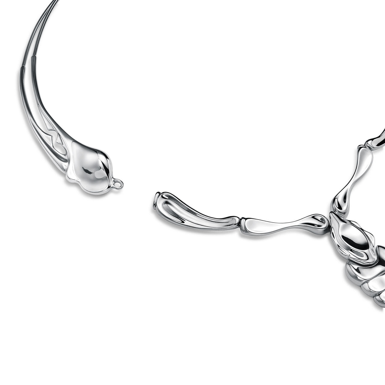 Collier Scorpion en argent 925 millièmes