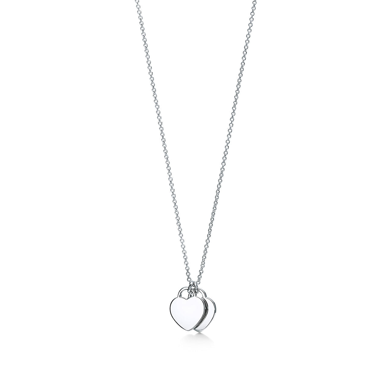 Parure collier et boucles d'oreilles en argent