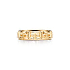 Tiffany T Bague True large en or jaune 18 carats