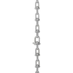 Collier à maillons gradués en or blanc 18 carats et diamants