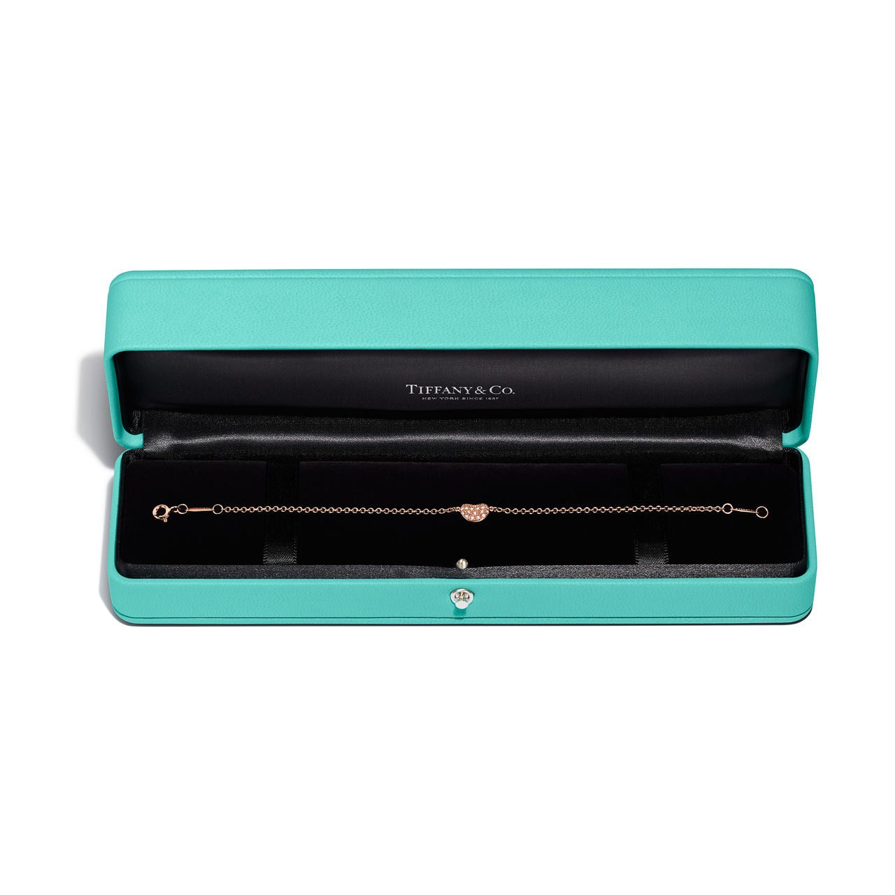 Bracelet Bean en or rose 18 carats et diamants