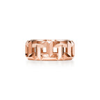 Tiffany T Bague True 8 mm en or rose 18 carats en or rose
