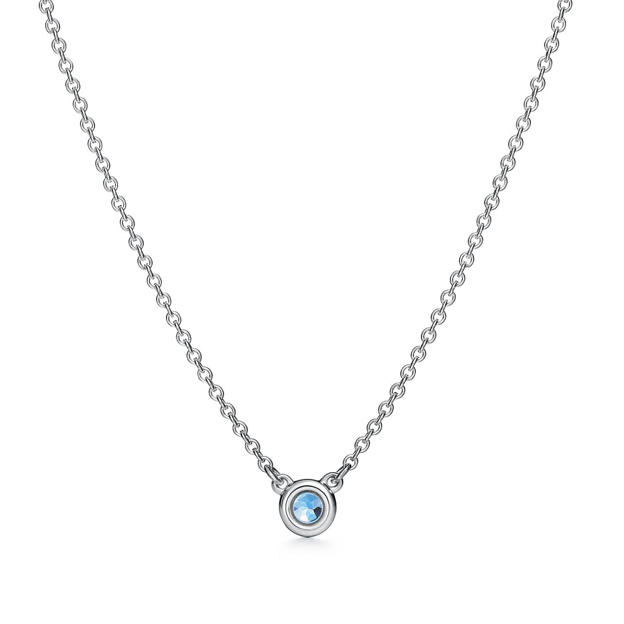 Color by the Yard Parure pendentif et boucles d'oreilles en argent et aigue-marine