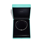 Demi-collier en diamants T1 en or blanc 18 carats