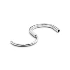 Bracelet jonc en or blanc 18 carats