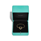 Bracelet jonc Open Heart en or jaune 18 carats