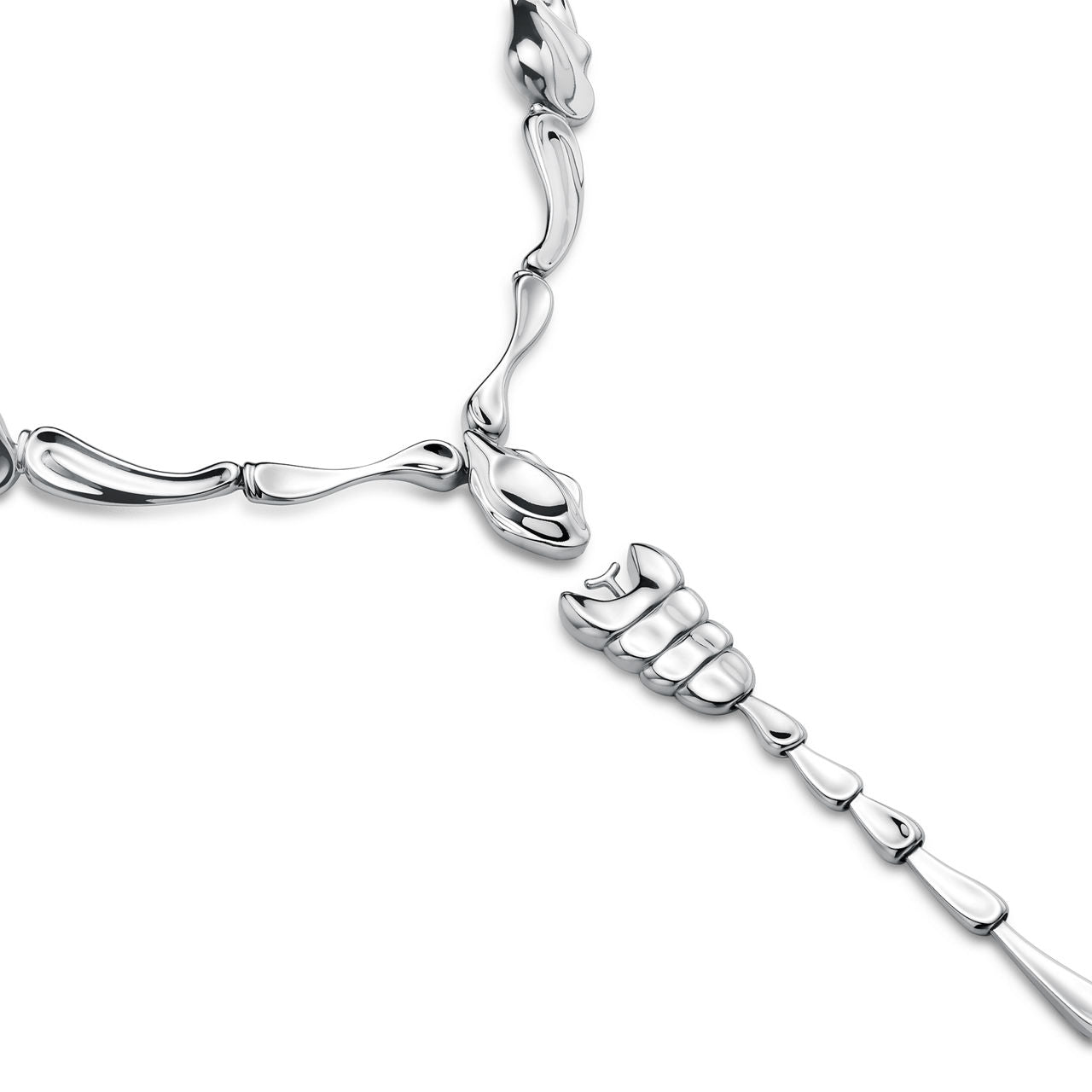 Collier Scorpion en argent 925 millièmes