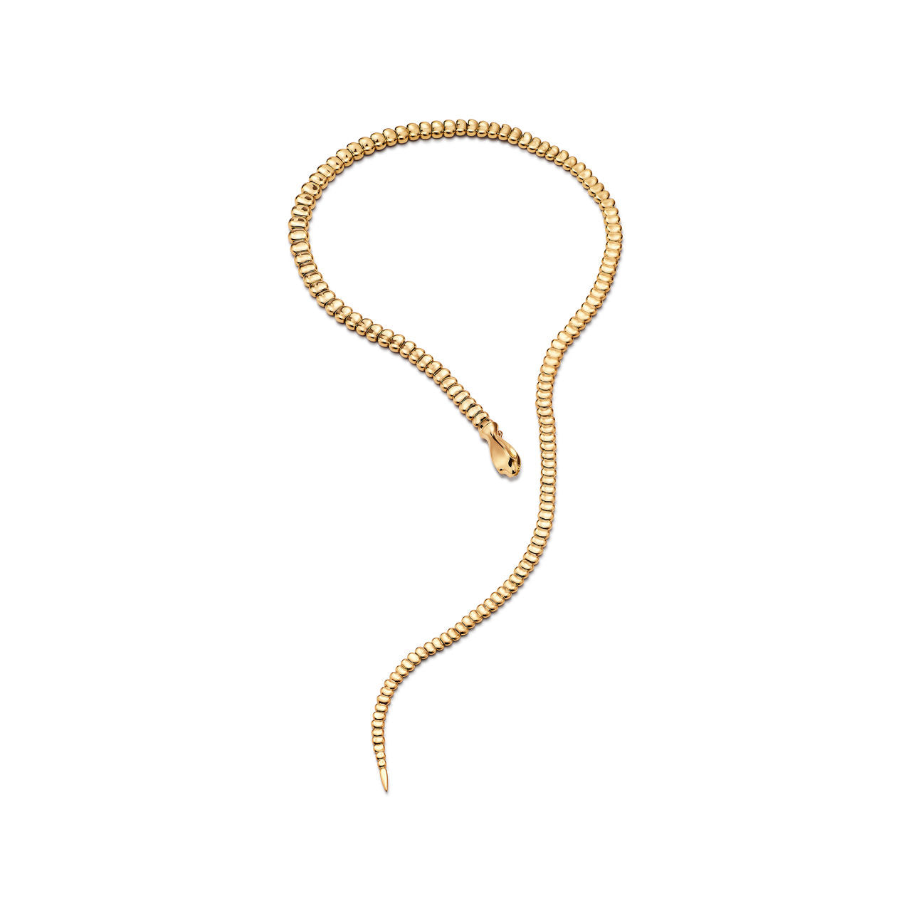 Collier Serpent en or jaune 18 carats
