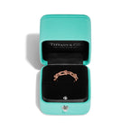 Tiffany HardWear Bague à micro-maillons en or rose