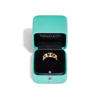 Tiffany T Bague True étroite 8 mm en or 18 carats en or jaune 18 carats
