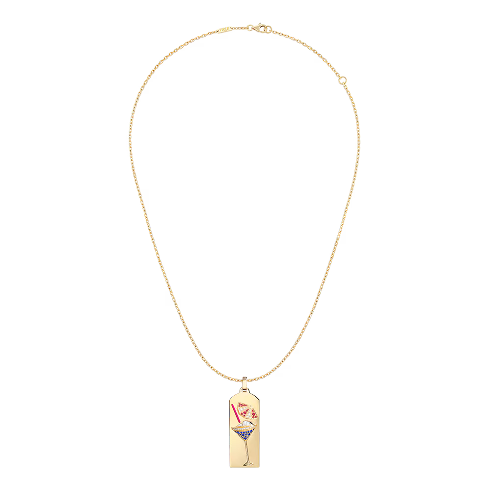 Pendentif Riviera cocktail