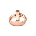 Tiffany T Bague T1 en or rose