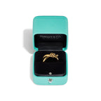 Tiffany Knot Bague double rang en or jaune 18 carats