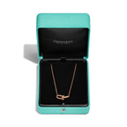Pendentif à maillons doubles taille Small en or rose 18 carats